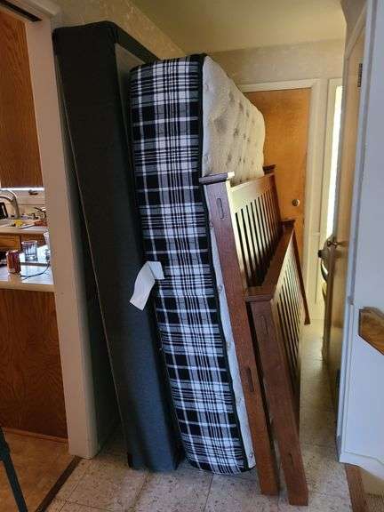 King Size Bed with Frame, Head & Footboard