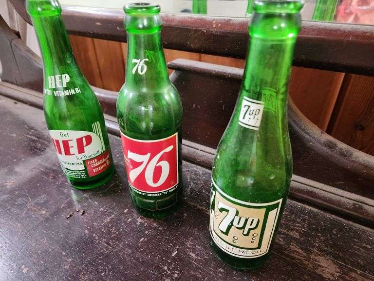 Assorted Vintage Bottles