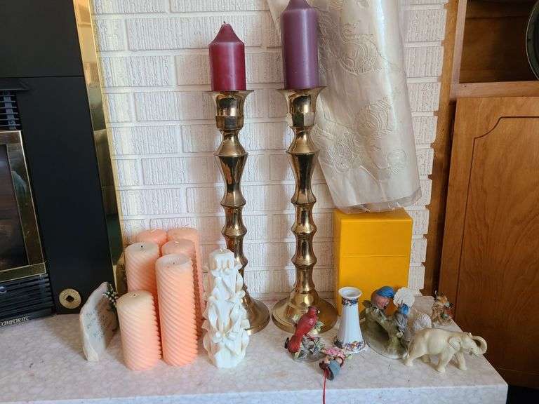 Candles, Candle Sticks, Figurines, Maps