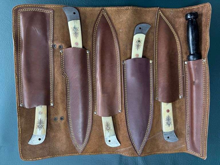Wild Turkey Damascus Chef's Knife Set