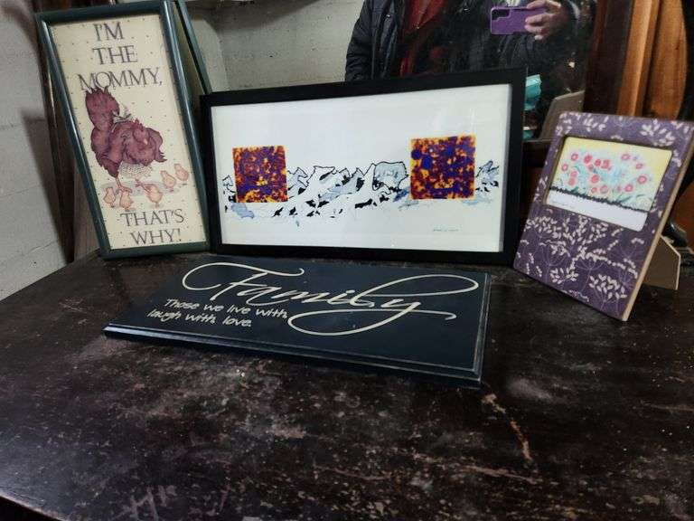 Assorted Household Signs