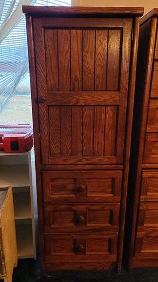 Tall Cabinet, Printer, Paper, File Folders