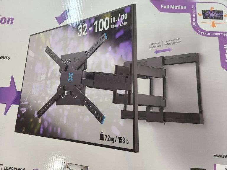 AVF Full Motion TV Wall Mount
