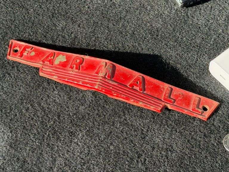 Farmall Metal Sign