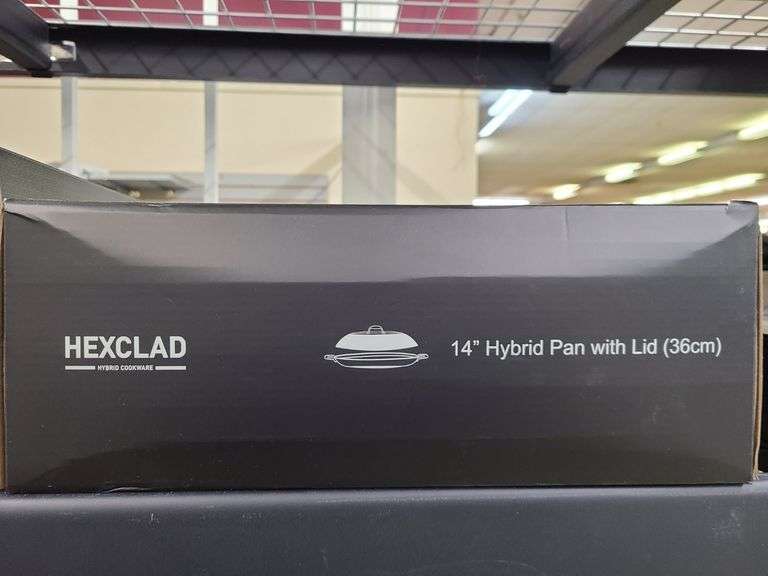Hexclad 14" Hybrid Pan with Lid