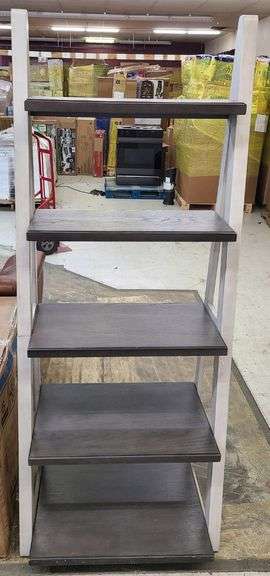5 Tier Ladder Bookshelf