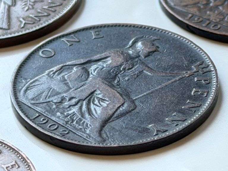 1900’s Penny / New Pence Coin Collection