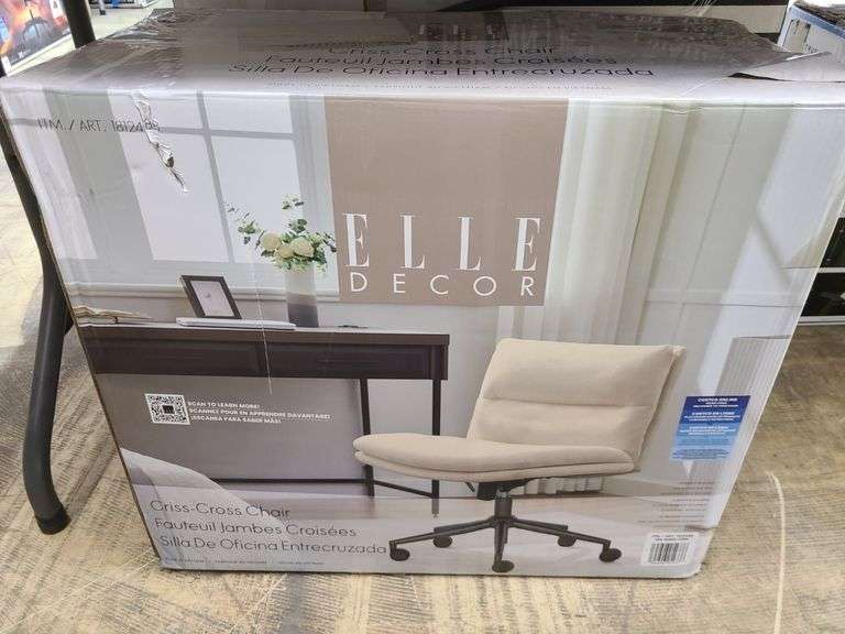 Elle Decor Criss Cross Chair