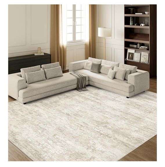 8'x10' Art & Tuft Washable Area Rug