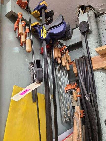 Contents of Wall (Assorted Clamps)