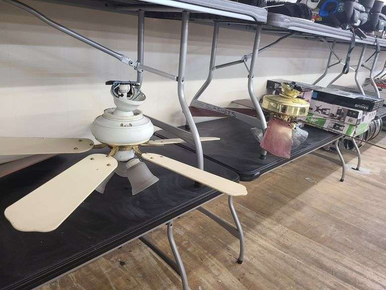 2) Used Ceiling Fans with Lights