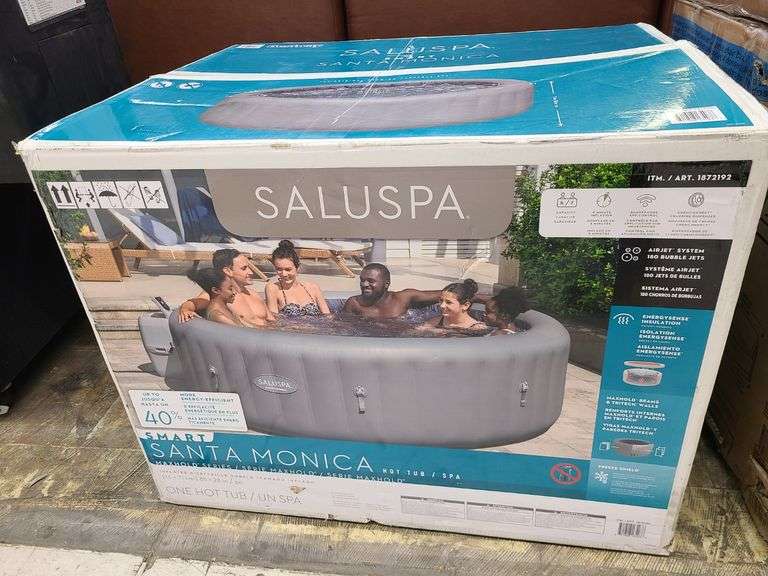Salupsa Smart Santa Monica Hot Tub/Spa