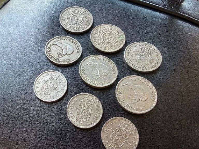 Florin / Shillings Coin Collection 1940’s - 60’s
