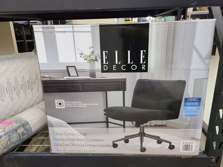 Elle Decor Criss Cross Chair