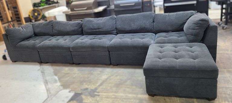 *Thomasville Tisdale 6-piece Fabric Modular Sectional