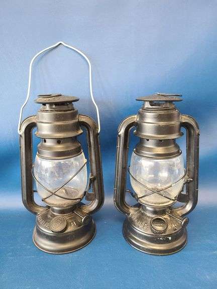2) Lamplight Farms Oil Lamps