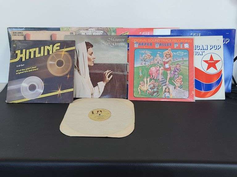 Vinyl Records - The All American Pop Collection, Hitline, Bob James, Maureen Mc Govern, Kris Kristof