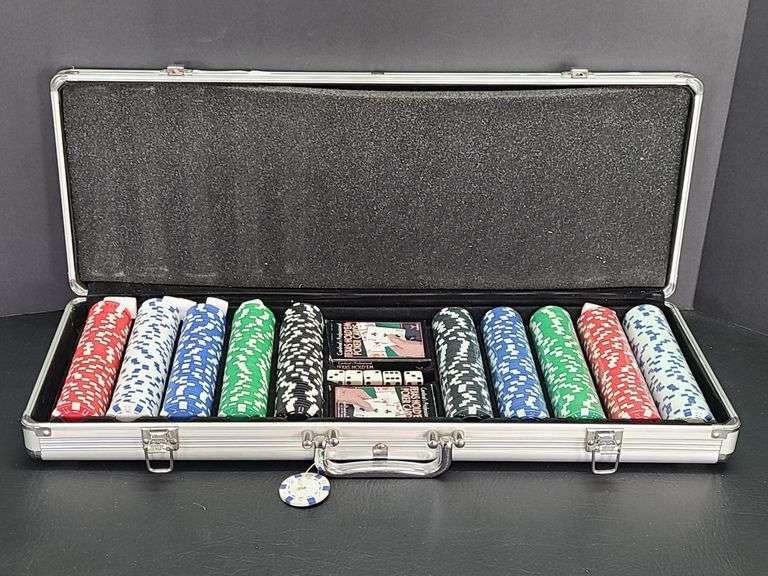 Poker Set in Case