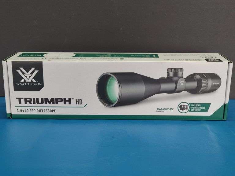 Vortex Triumph HD 3-9X40 SFP Riflescope