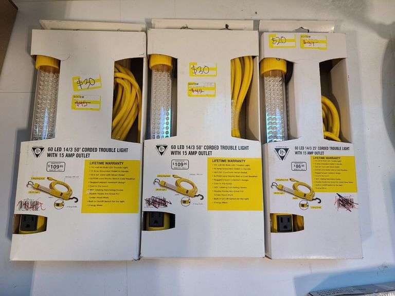3) Corded Trouble Light
