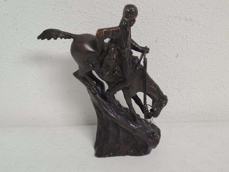 Metal Mountain Man Figurine