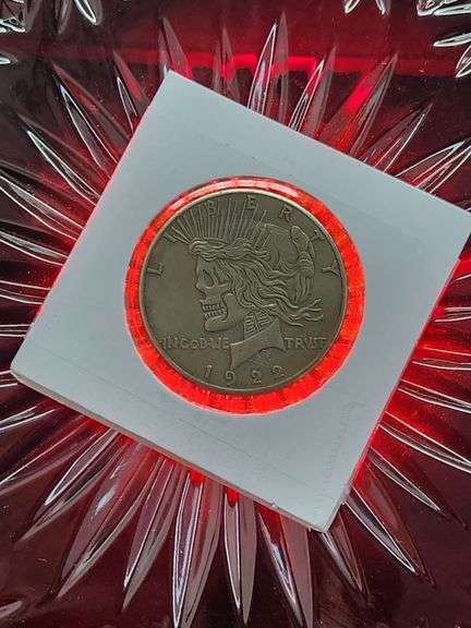 1922 Hobo Style Morgan Silver Dollar Replica