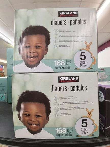 2) Size 5 Diapers