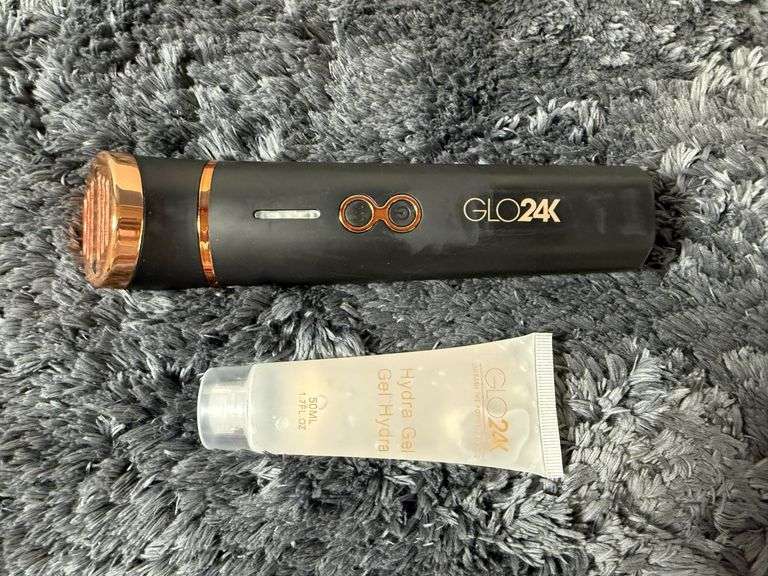 GLO24K Skin Rejuvenation Beauty Device with Hydra Gel