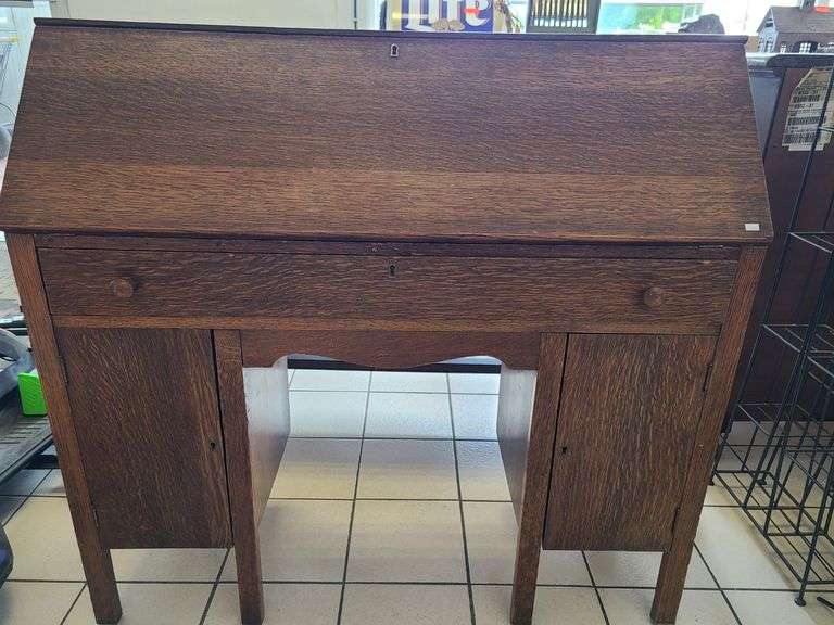 North-Western Drop-Front Desk