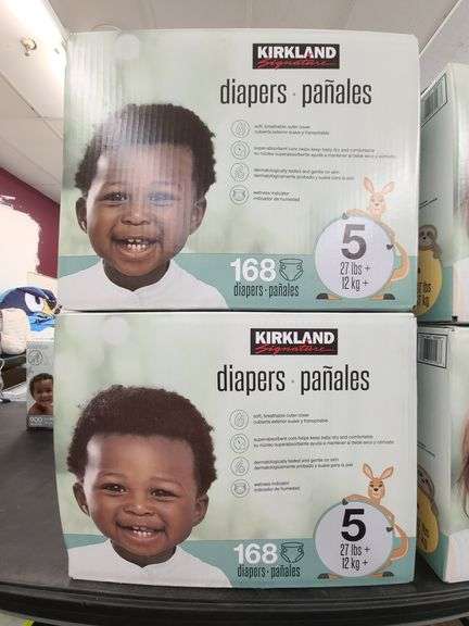 2) Size 5 Diapers