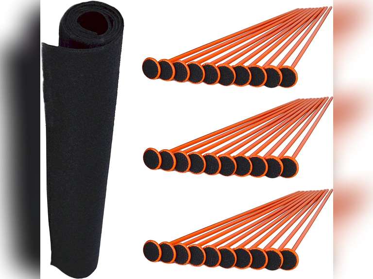 Gun Storage Solutions Rifle Rods Starter Kit with Shelf Liner Gun ...