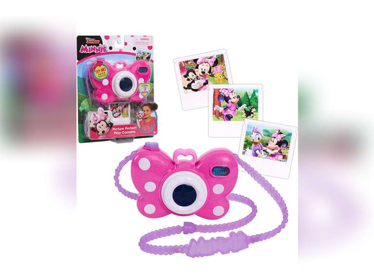 Disney Junior Minnie Mouse Picture Perfect Camera, Lights and Realistic ...