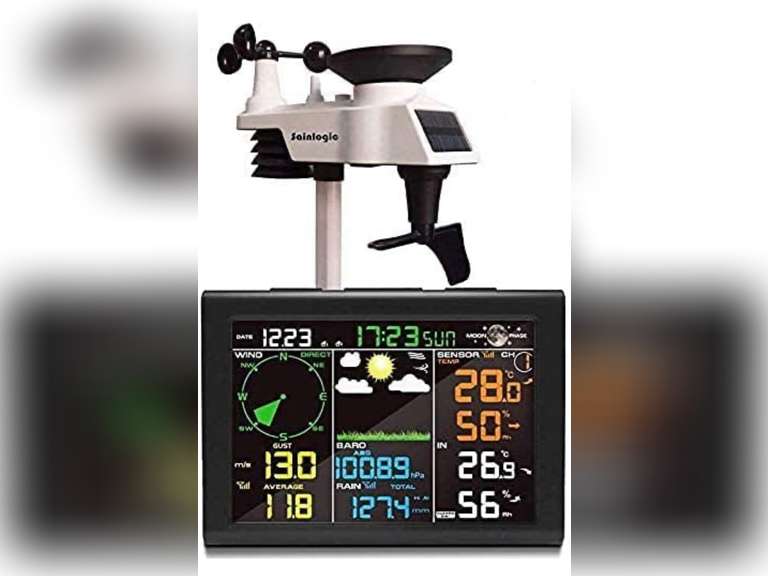 Sainlogic Wireless Weather Station With Outdoor Sensor 5 In 1 Weather