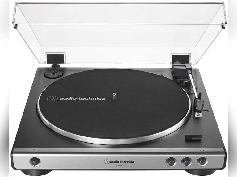 Audio-Technica AT-LP60X-GM | Stereo Turntable - Belt Drive - Fully Automatic - Metal Gun