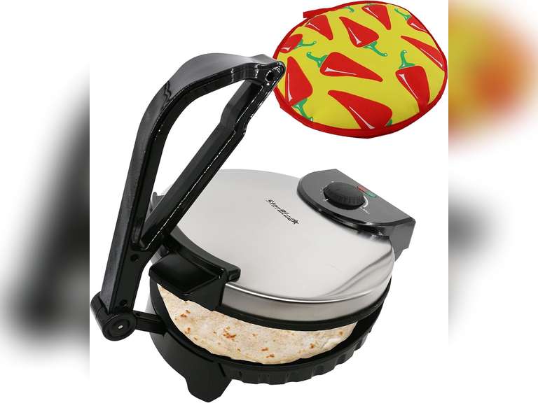 Star Blue Roti Maker 10inch Roti Maker by StarBlue with FREE Roti Warmer - The automatic ...