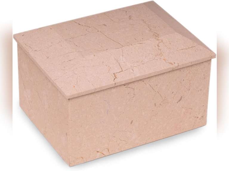 Cremation Memorial Urn For Human Ashes - Wooden Box And Casket For