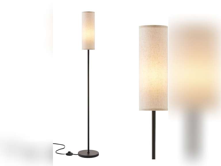 Ambimall Floor Lamp for Living Room - Pole Lamps for Bedrooms, Modern Standing Lamps with Lampshade, 65'' Tall Lamp for Office, Kids Room, Reading, Minimalist Floor Lamp for Home Decor 29