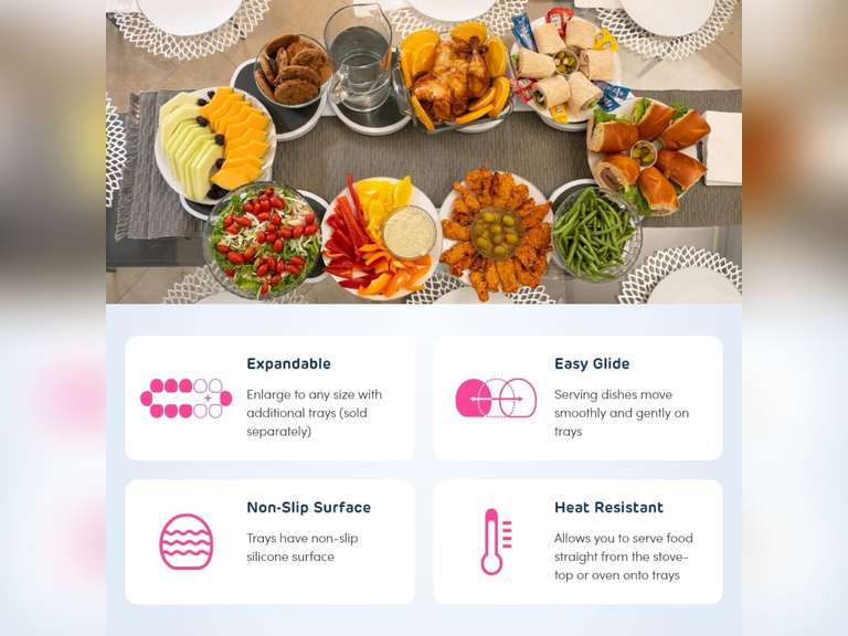 The Lazy Susan Revolution The First Patented Lazy Susan Turntable for