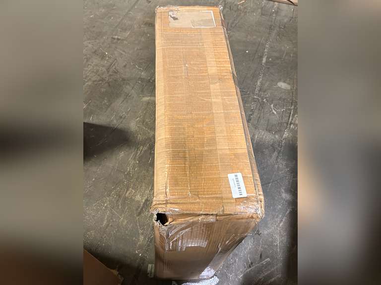 Linon MultiColored Mattress Roma Folding Bed, Cot, Blue And White 175