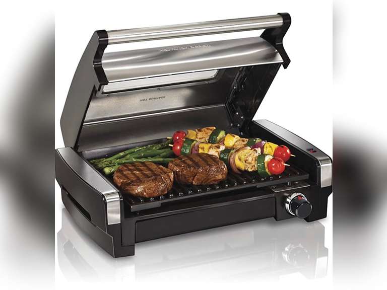 Hamilton Beach Electric Indoor Searing Grill with Adjustable