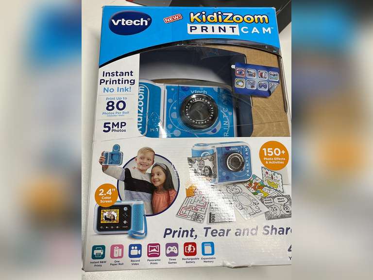 thumbnail image 2 of VTech KidiZoom PrintCam Paper Refill Pack - Thermal Paper & Sticker Rolls For Kids Camera 2 of 9