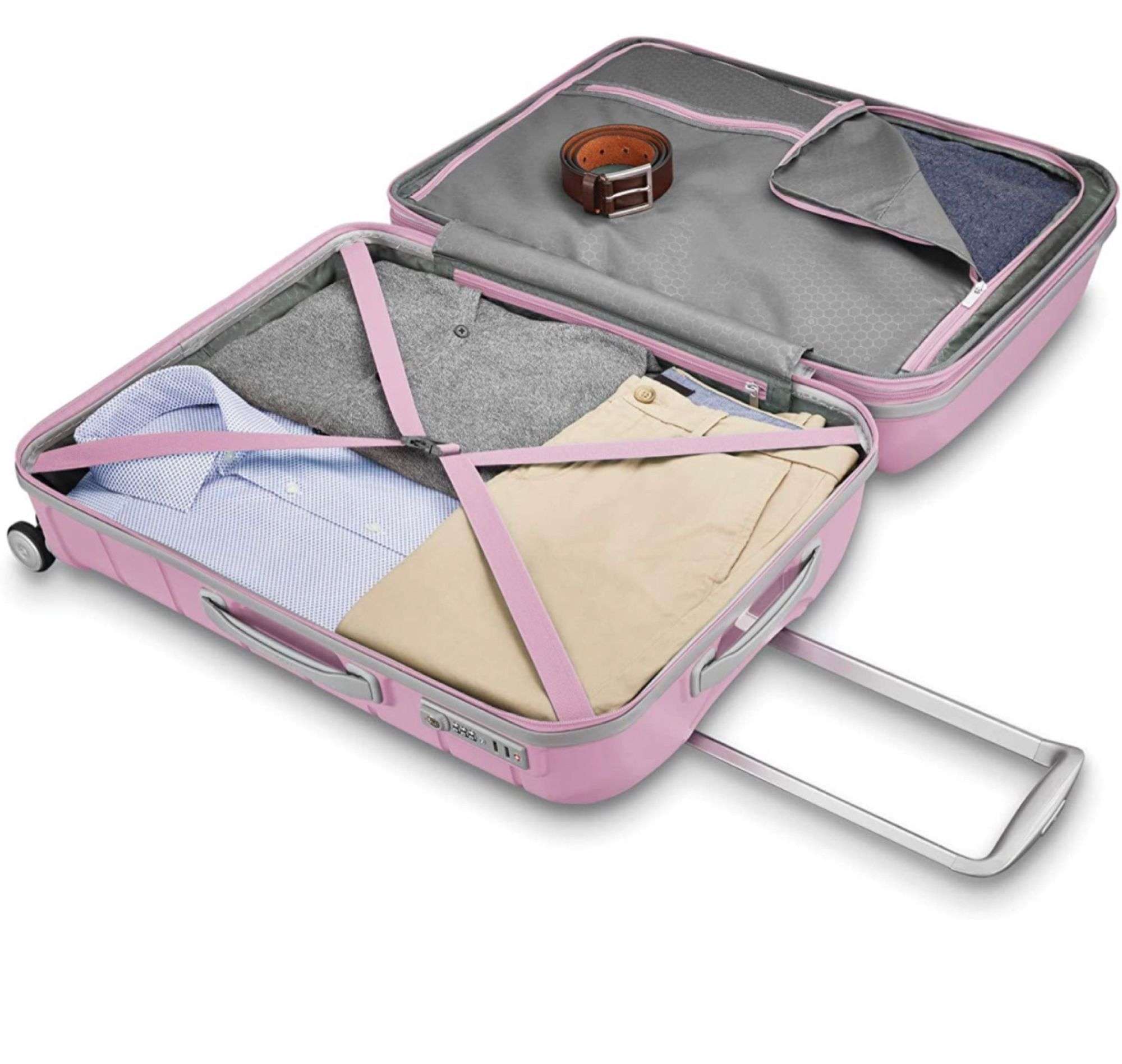 shiomilk_ページ ピンク14箱有り 水色アウトレット17 Samsonite Freeform Hardside Expandable with Double Spinner Wheels