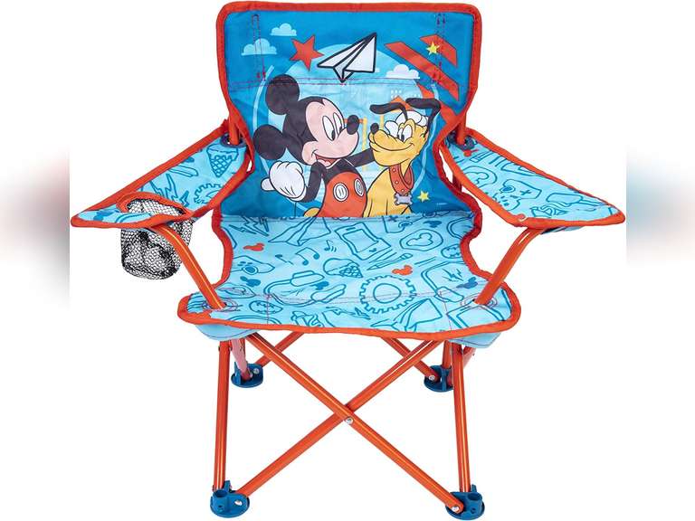Mickey Mouse Kids Camp Chair Foldable Chair with Carry Bag 19.99