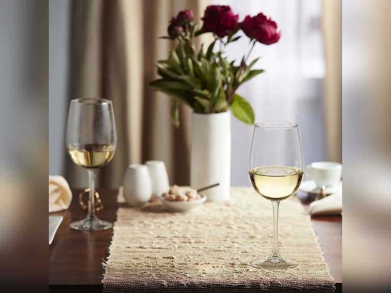 Libbey Vina White Wine Glasses, Set of 6 Frustration-Free Packaging 29.99