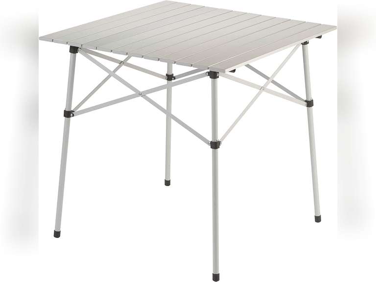 Coleman Outdoor Compact Folding Table, Sturdy Aluminum Camping Table with Snap-Together Design, Seats 4 & Carry Bag Included; Great for Camping, Tailgating, Grilling, & More 39.97