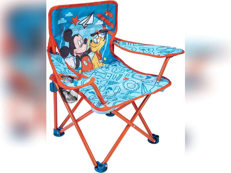 Mickey Mouse Kids Camp Chair Foldable Chair with Carry Bag 19.99