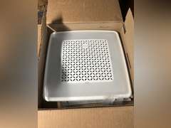 Broan-NuTone AER110RGBL ChromaComfort 110 CFM Ventilation Fan with 24 Color Selectable LED, 1.5 Sones, ENERGY STAR Certified, White 156.2