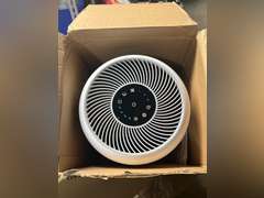 LEVOIT Air Purifier for Home Allergies Pets Hair in Bedroom, HEPA Filter, Covers Up to 1095 Sq.Foot Powered by 33W High Torque Motor, Remove Dust Smoke Pollutants, 0.3 Microns, Core 300, White 300 Cream White 99.99