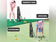 (Lab Tested) - Premium Kids Golf Clubs 3-5 - Kids Golf Set - Toy Golf Set - Toddler Golf Set - Golf Toys for Kids - Mini Golf Set - Baby Toddler Golf Clubs - Plastic Play Golf Clubs - Age 3 4 5 6 32.69