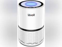 LEVOIT Air Purifiers for Home, HEPA Filter for Smoke, Dust and Pollen in Bedroom, Ozone Free, Filtration System Odor Eliminators for Office with Optional Night Light, 1 Pack, White White 1 Pack 69.98